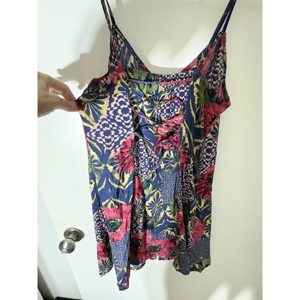 Abercrombie & Fitch Floral Mini Babydoll Cottage Core Boho Resort Y2K  M - Picture 5 of 13